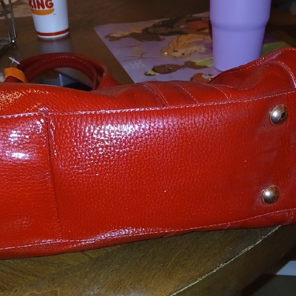 Red Women's Satchel - Picture 12 of 12